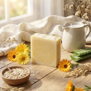 Coconut Milk Calendula and Oats